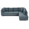 Sofá Seccional Derecho Rosen Carter 3-1 Cuerpos Denim