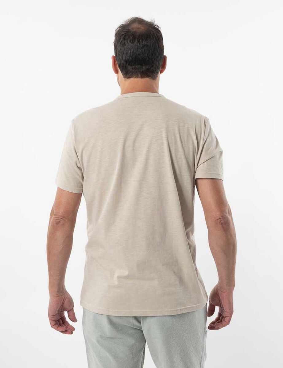 Polera Lisa Manga Corta Hombre Portman Club