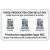 Estufa a Gas Exterior Terraza Klyma Obelisk LW Inox 1,8 mts.