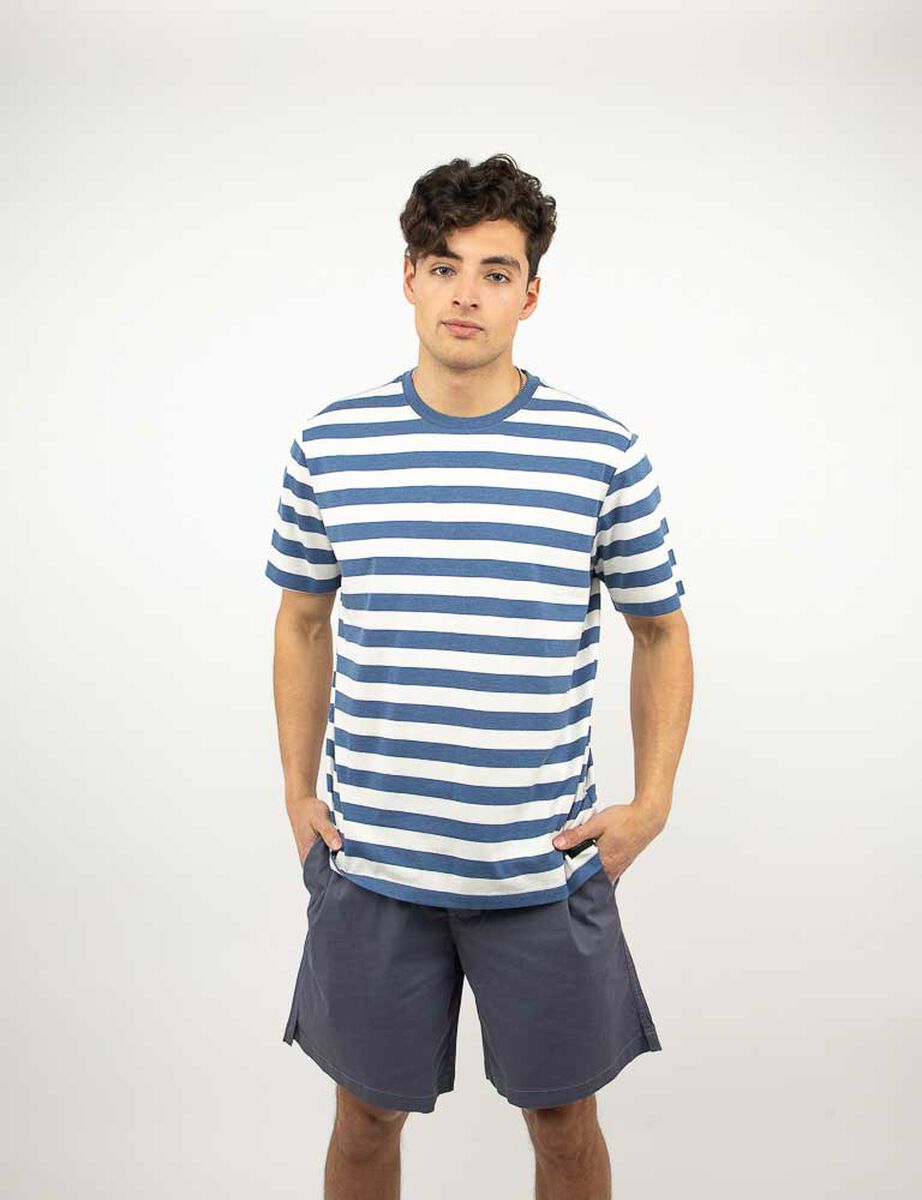 Polera Estampada Manga Corta Hombre Icono