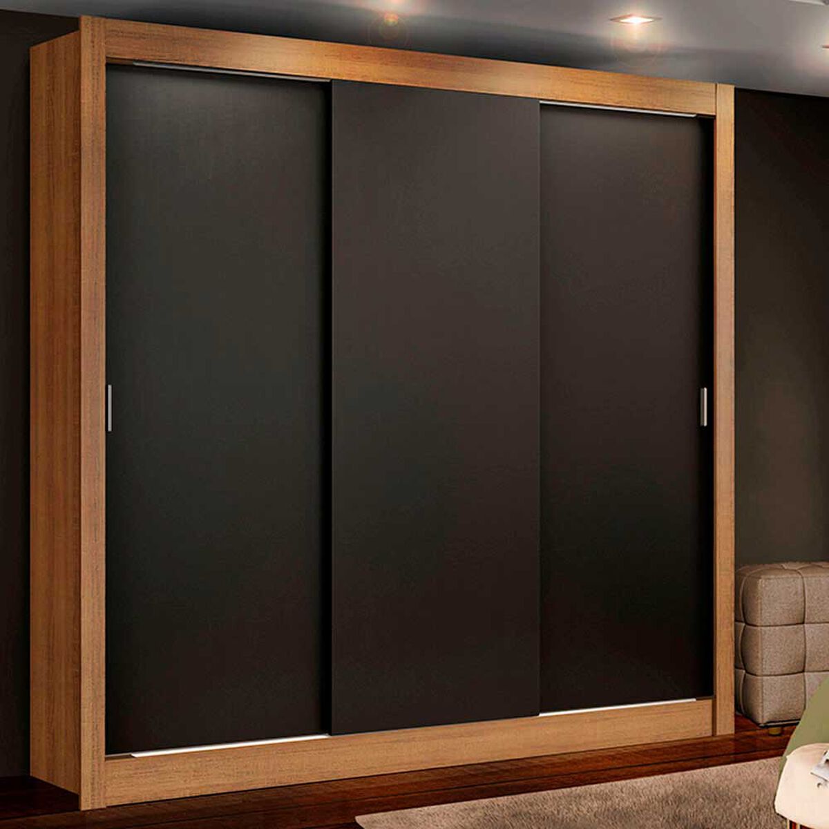 Closet Vekkahome Monaco 3 Puertas Bicolor