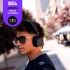 Audífonos Bluetooth Over Ear Blik Feel 250 Negro