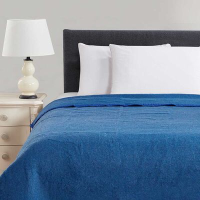 Imagen 1 del producto Frazada Lana Illusions 1,5 Plazas Azul