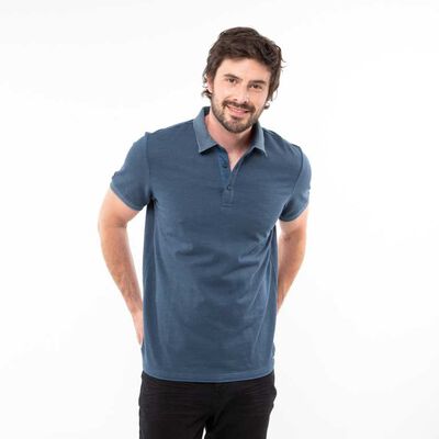 Polera Piqué Slim Manga Corta Hombre Zibel