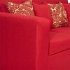 Sofá Essenza Puket 3 Cuerpos Rojo
