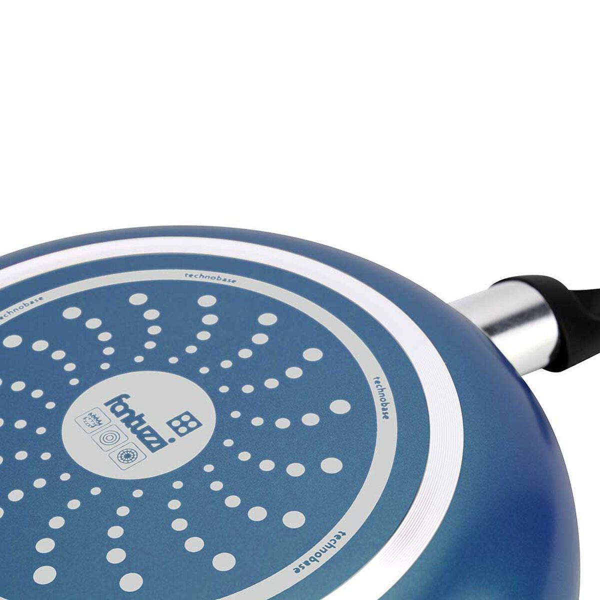 Batería de Cocina Aluminio Fantuzzi Gourmet  Azul 6 Piezas