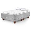 Juegos de Dormitorio Cama Europea Cannon Hybrid Cotton 2 Plazas + 2 Almohadas + 1 Topper