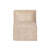 Sof&aacute; Cama Latam Home Cuero Kentucky Bari 1 Cuerpo Beige