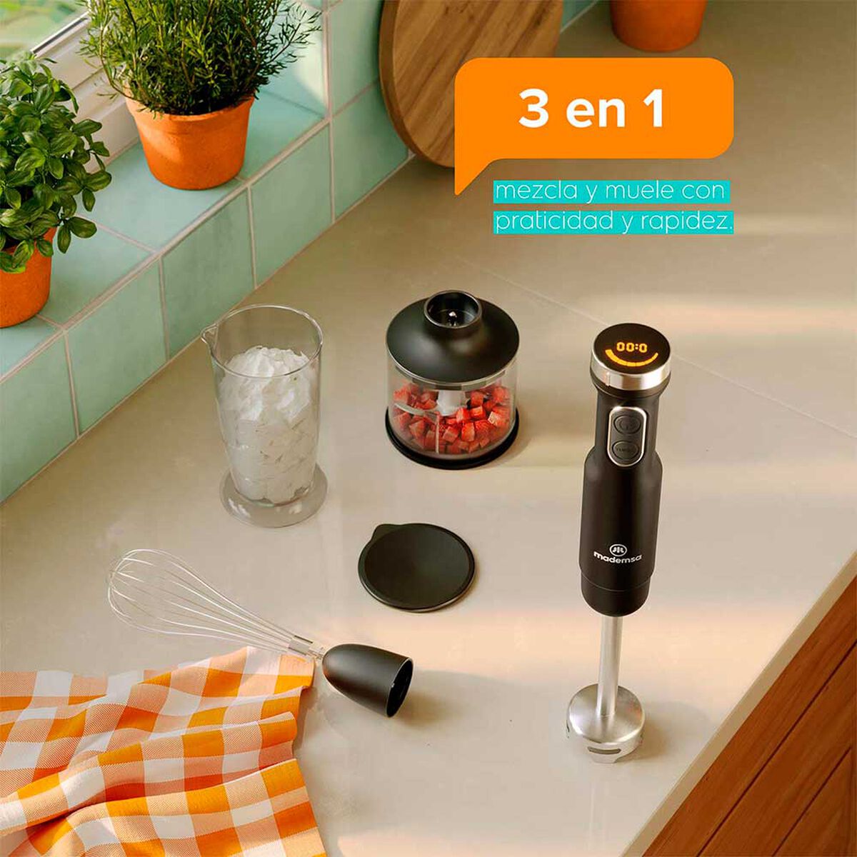Minipimer Mademsa MIB60 700 ml
