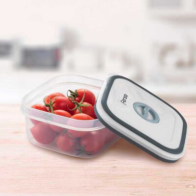 Imagen 2 del producto Set 4 Contenedores Plásticos Fensa Gris