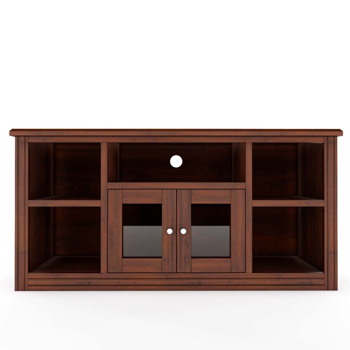 Rack Araucarias Praga 55 pulgadas Nogal