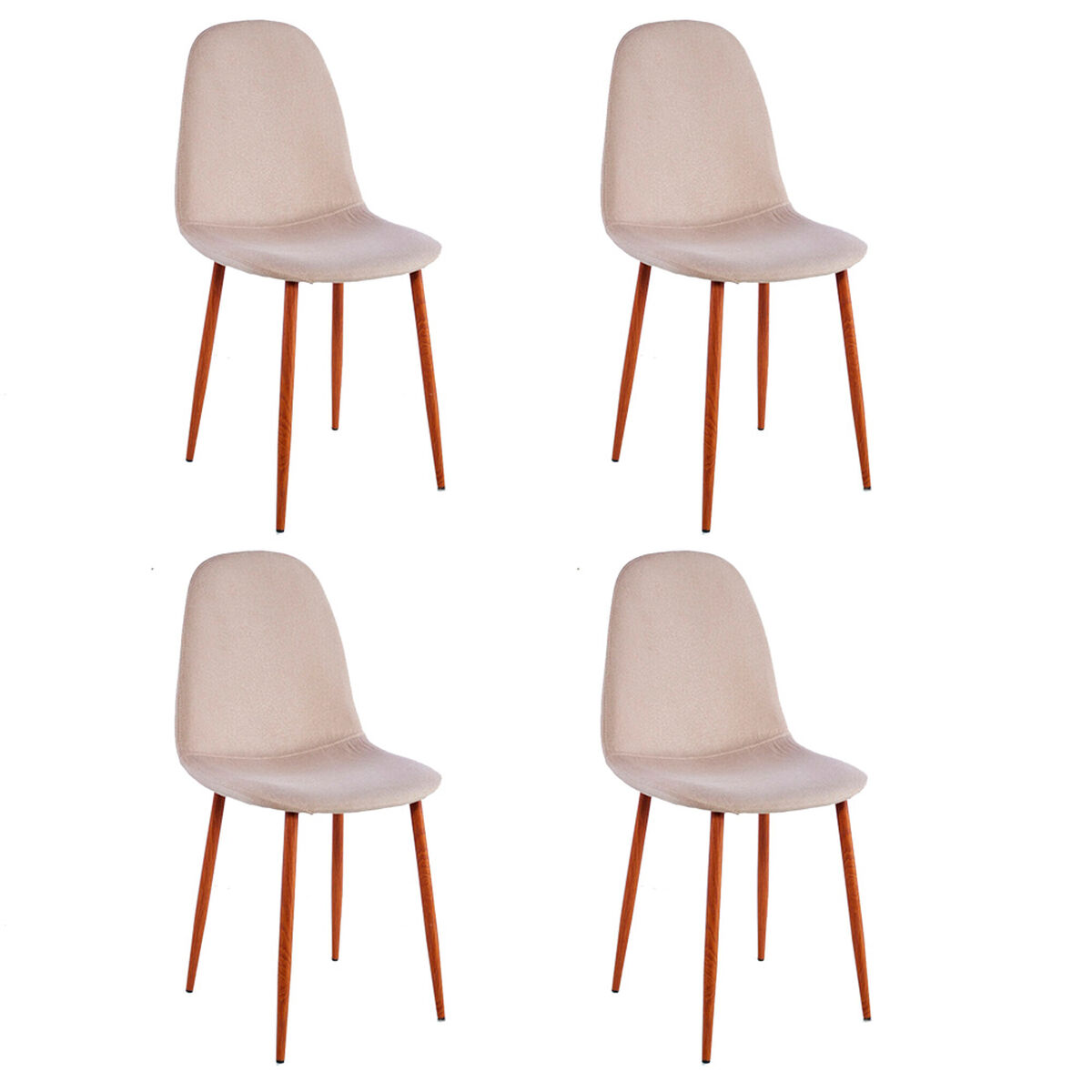 Combo 4 Sillas de Comedor TuHome Concept