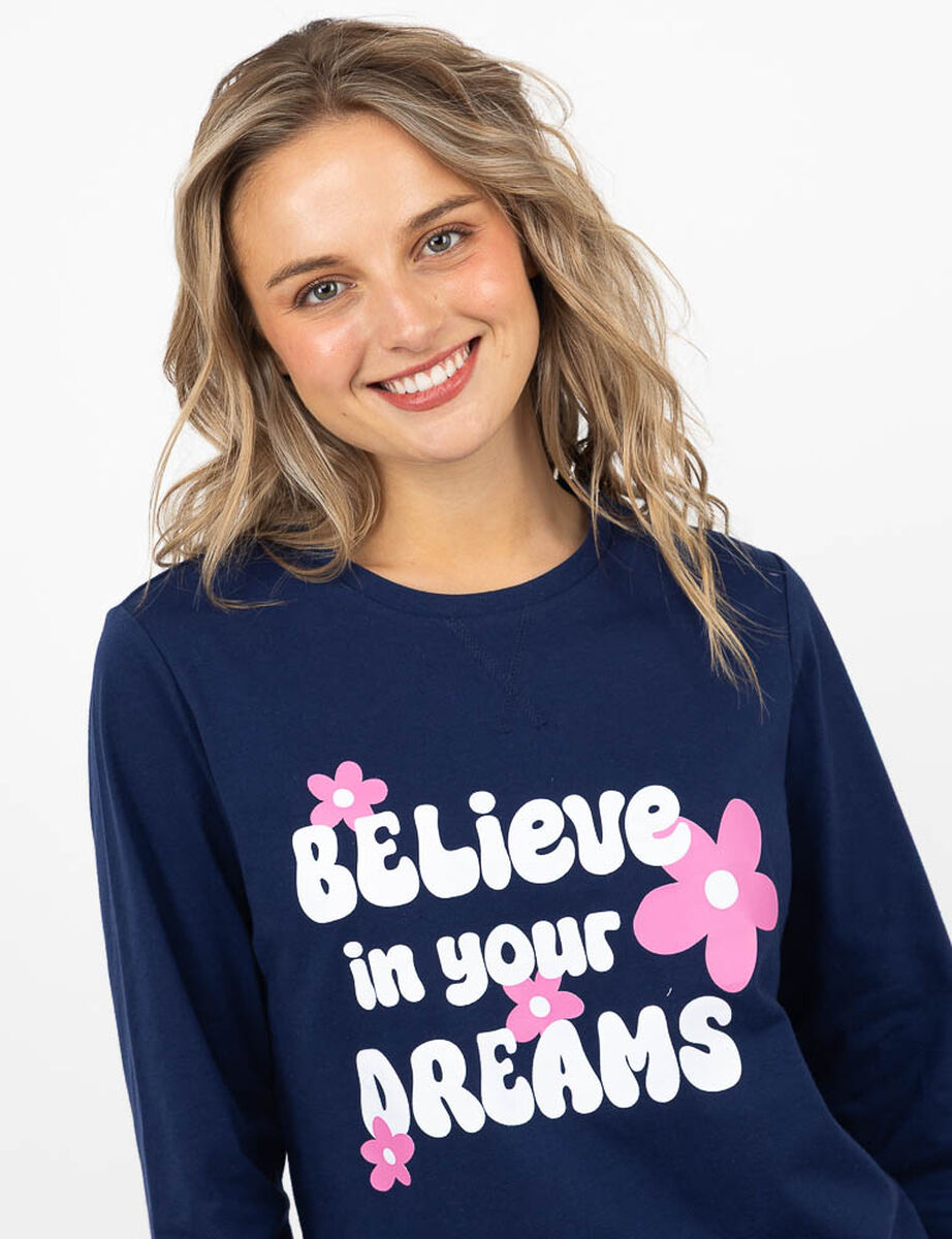 Polera Pijama Mujer Icono