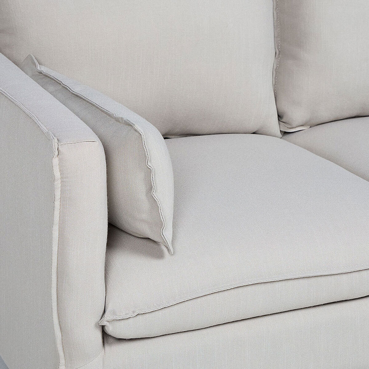 Sofá Rosen Tain 3 Cuerpos Beige