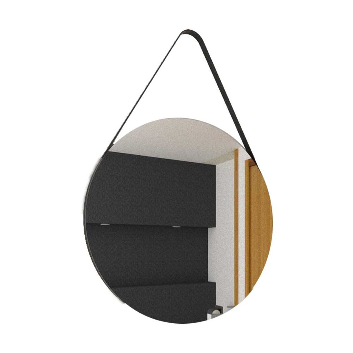 Espejo de Vidrio TuHome Persa 60 x 60 cm