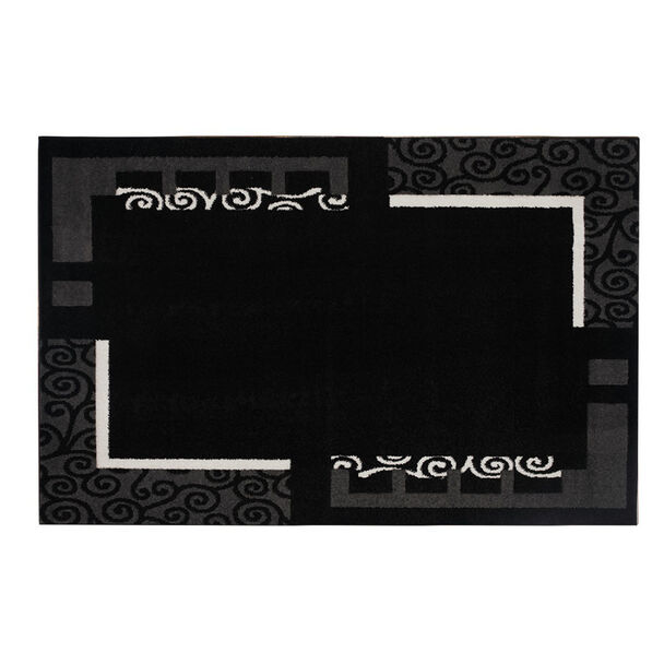 Alfombra Idetex Carved Negro 150 x 200 cm