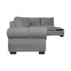 Sofá Seccional Living Factory Michigan 6 Cuerpos Gris