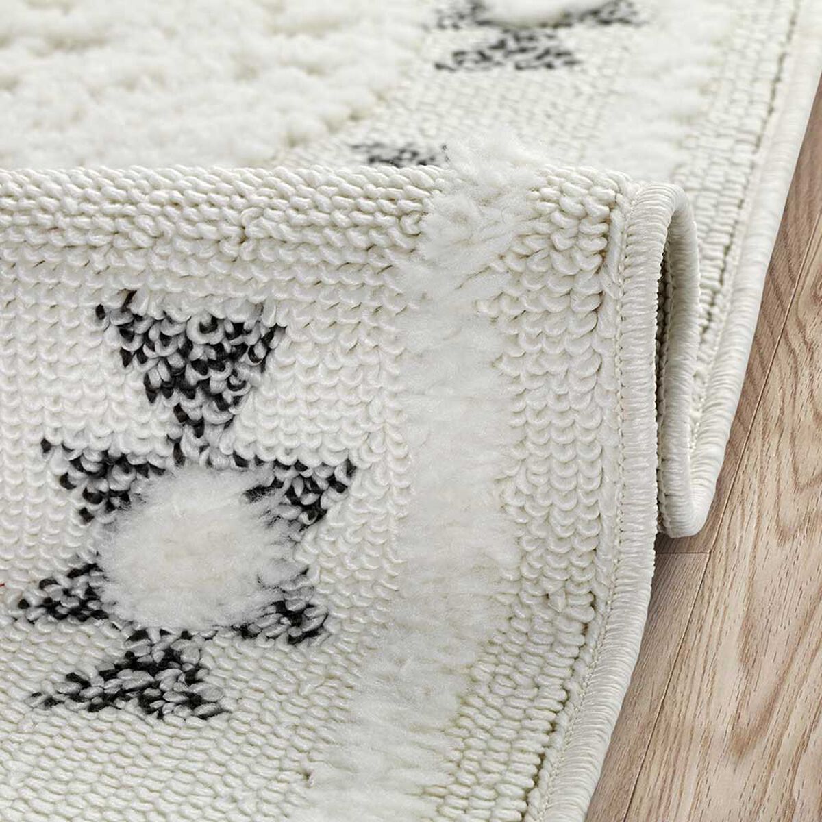 Bajada de Cama Modalfo Palafito Blanca 70 x 150 cm