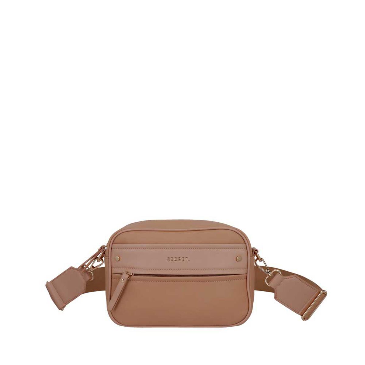 Cartera Bandolera Secret Londres SC7 Peque&ntilde;a Beige