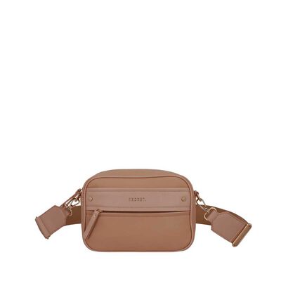 Cartera Bandolera Secret Londres SC7 Peque&ntilde;a Beige