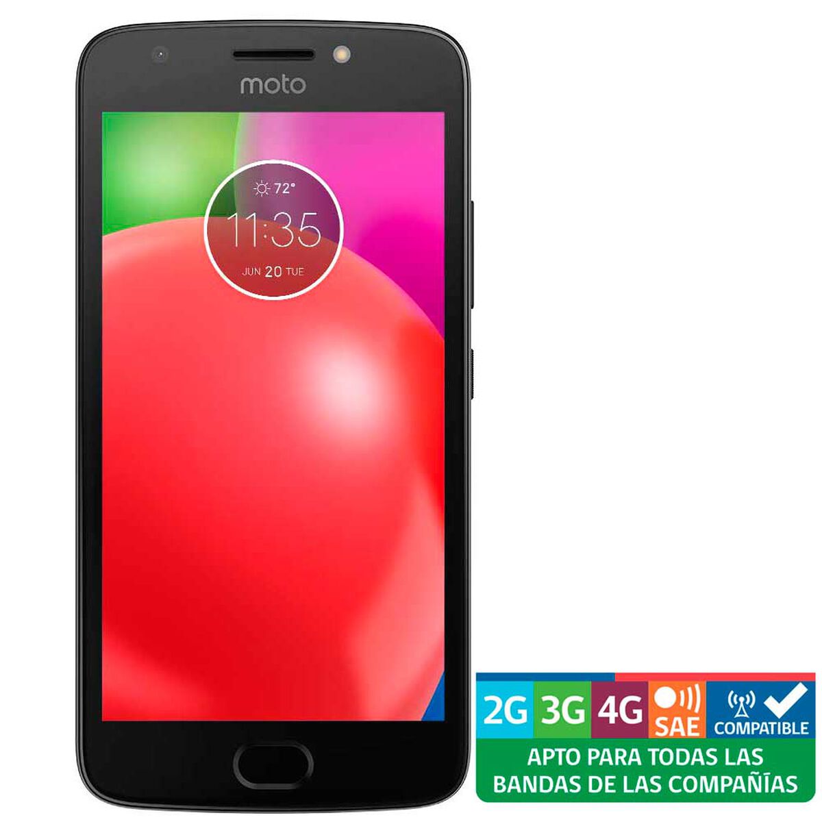 Celular Motorola Moto E4ta  Negro WOM