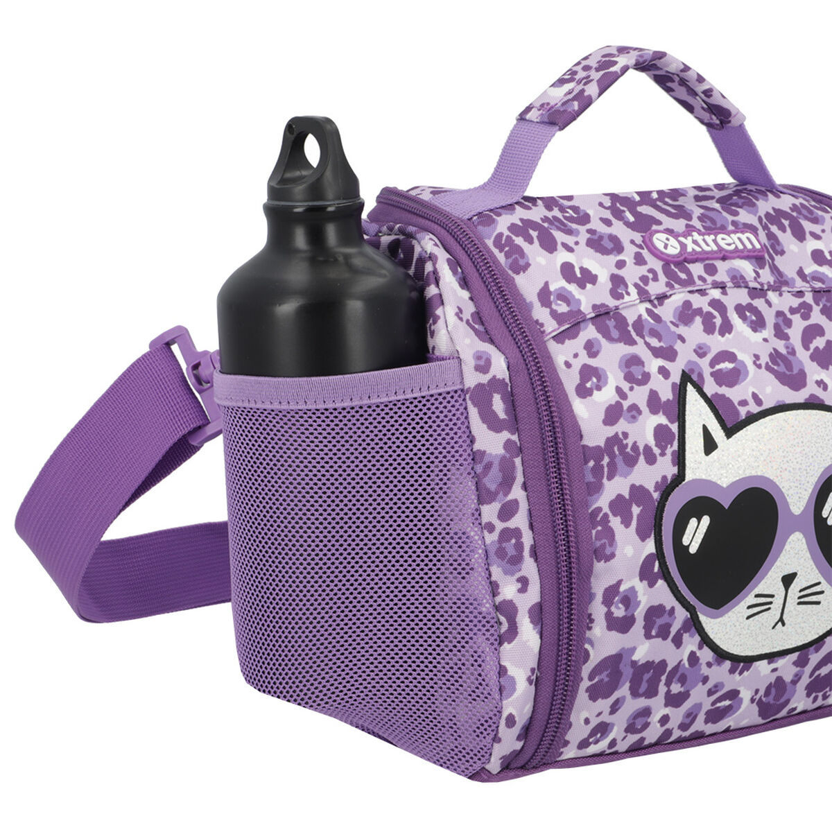 Lonchera Térmica Xtrem Break 3.0 5XT Gato Morado