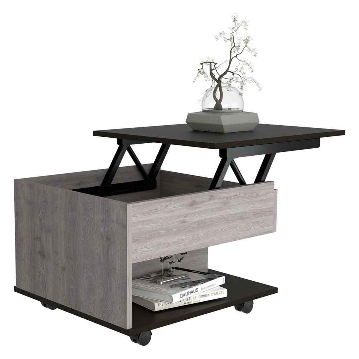 Mesa de Centro TuHome 5G-1 Ceniza Wengue