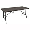 Mesa Plegable Rectangular Northwest Café 180 cm