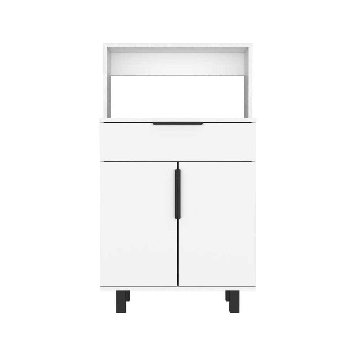 Mueble para Microondas Bajo TuHome Oshawa 2 Puertas 1 Cajón Blanco