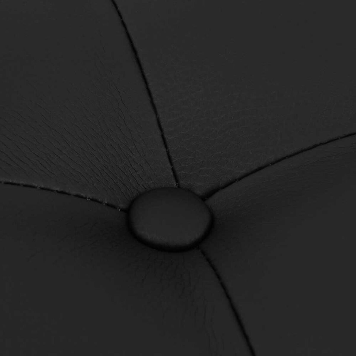 Banqueta Bodevir Wood Capitone 2 Cuerpos Negro