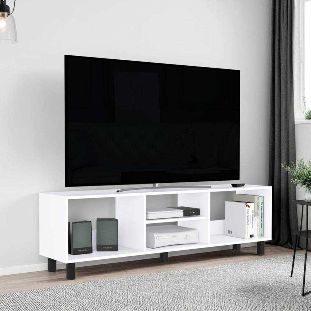 Rack TV TuHome Tunez 70" Blanco