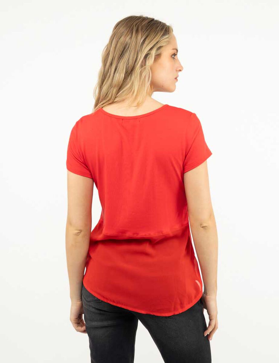 Polera Manga Corta Mujer Soviet