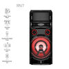 Minicomponente LG XBOOM RN7 1000W