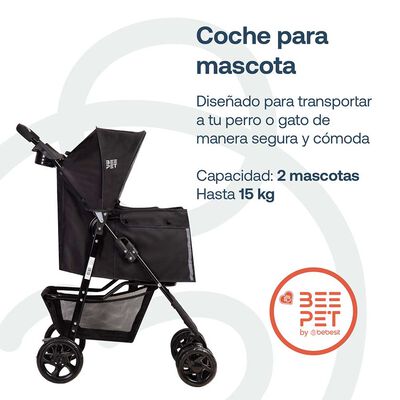 Imagen 2 del producto Coche Mascota Negro Bebesit