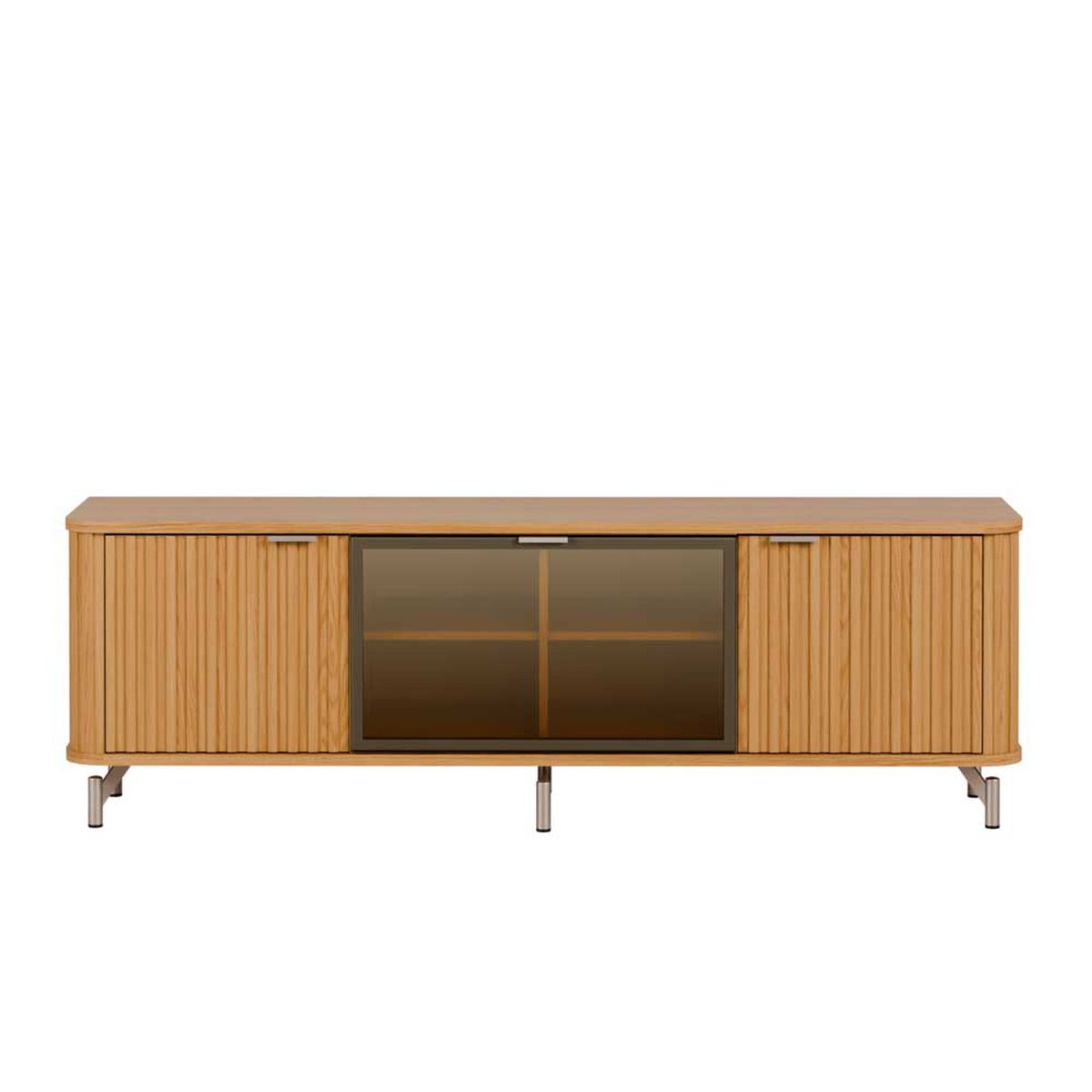 Rack TV  Decocasa Neon Float hasta 70" Carvalho