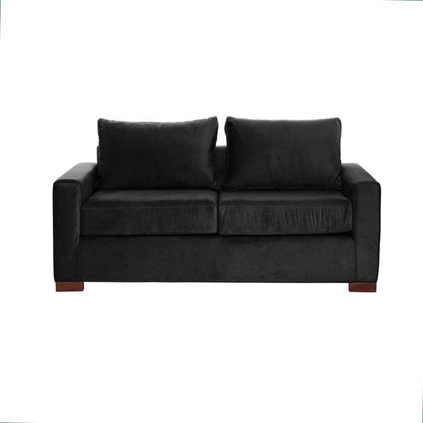 Sofá Latam Home Livorno 2 Cuerpos Negro