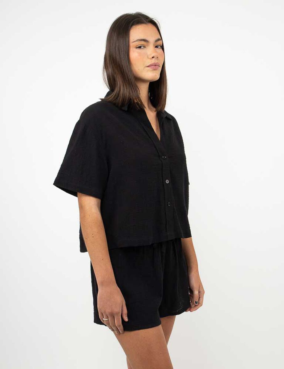 Blusa Manga Corta Mujer Icono