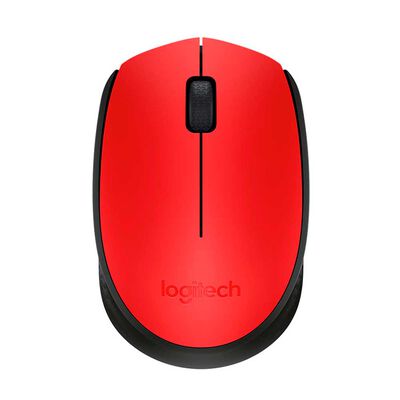 Imagen 1 del producto Mouse Óptico Inalámbrico Logitech M170 Rojo
