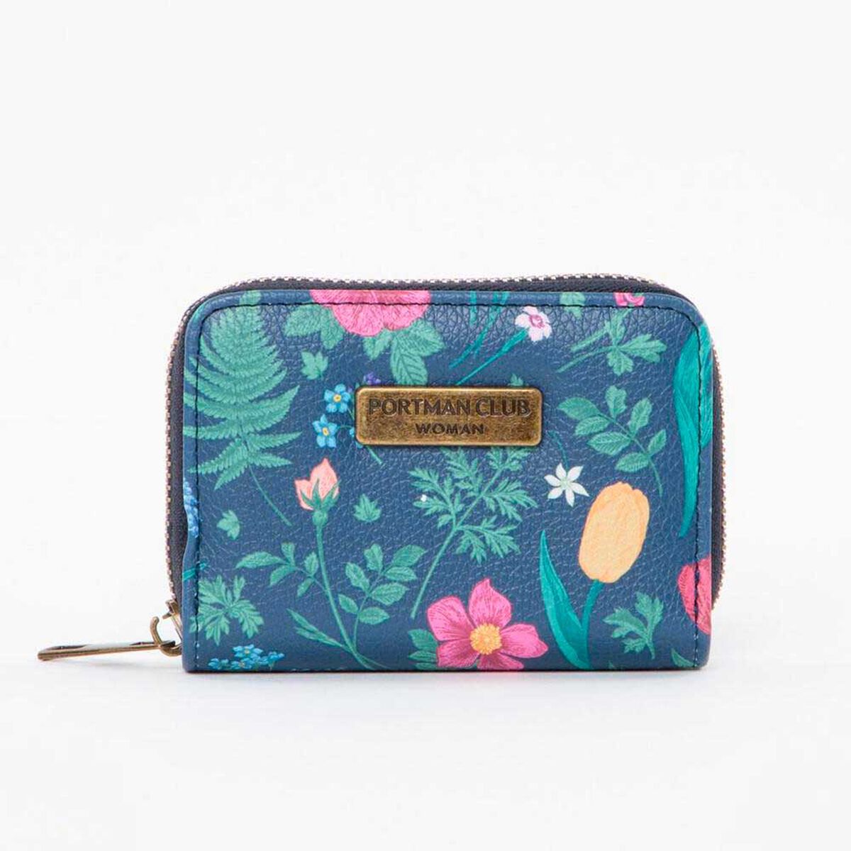 Billetera Ecocuero Azul Portman Club