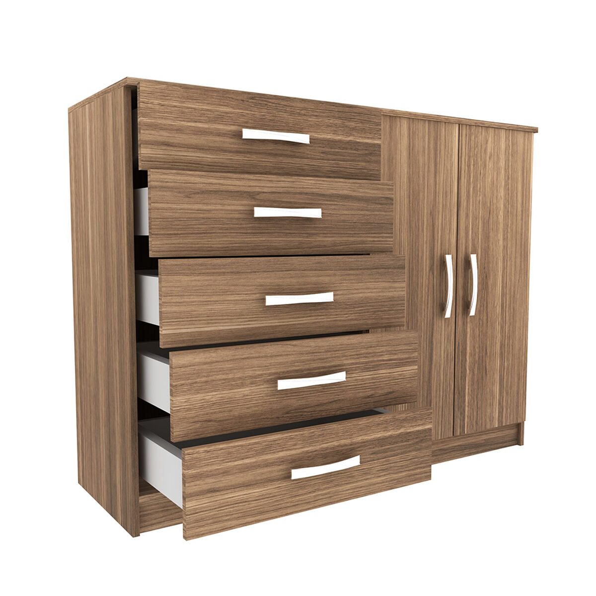 Cómoda Exit Ciprés CP25D 5 Cajones