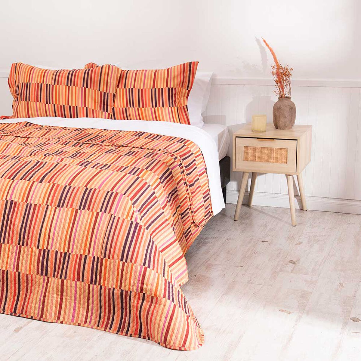 Quilt Mashini 1,5 Plazas Cordoba Geométrico