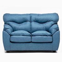 Sofá Almore Belen 2 Cuerpos Azul