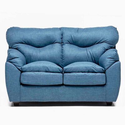 Sofá Almore Belen 2 Cuerpos Azul
