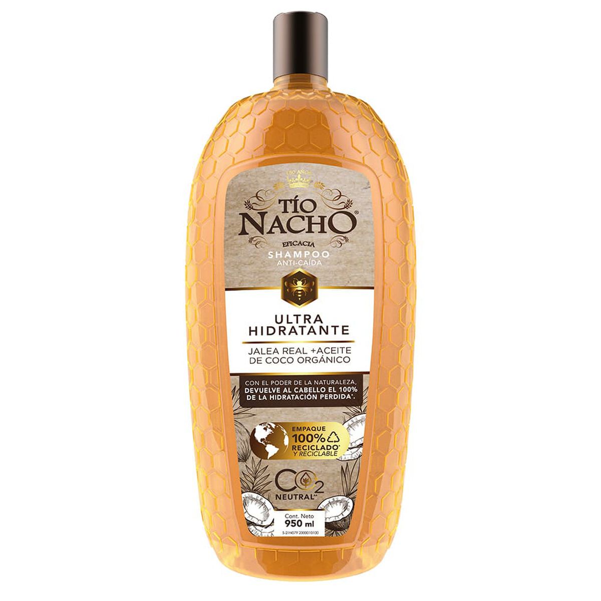 Shampoo Ultrahidratante Coco Tío Nacho 950 ml