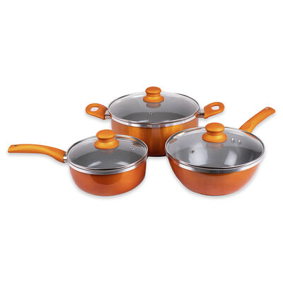 Batería Doral New Montecarlo Acero Inoxidable 6 Piezas