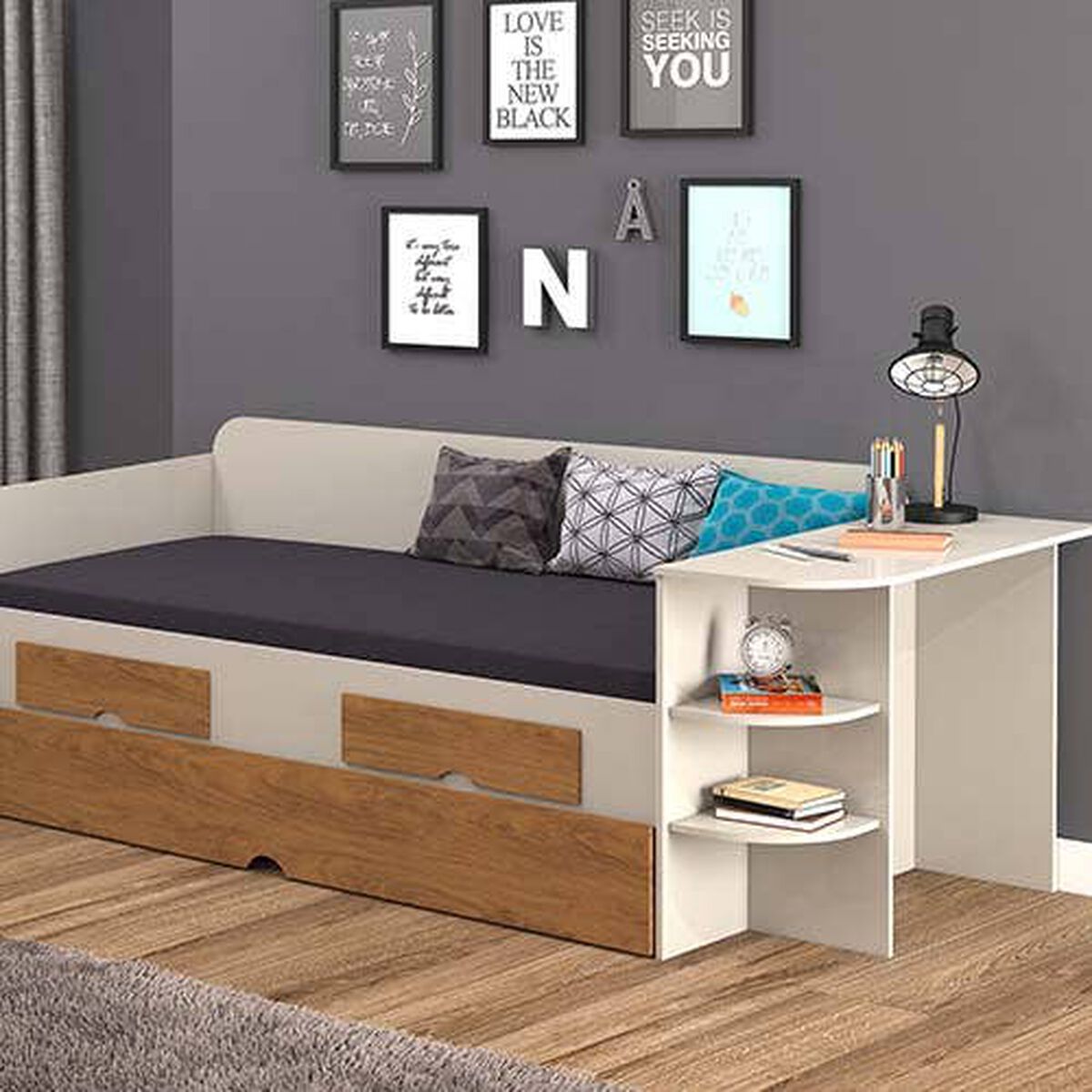 Cama Sofá Decocasa 1,5 Plazas Helena