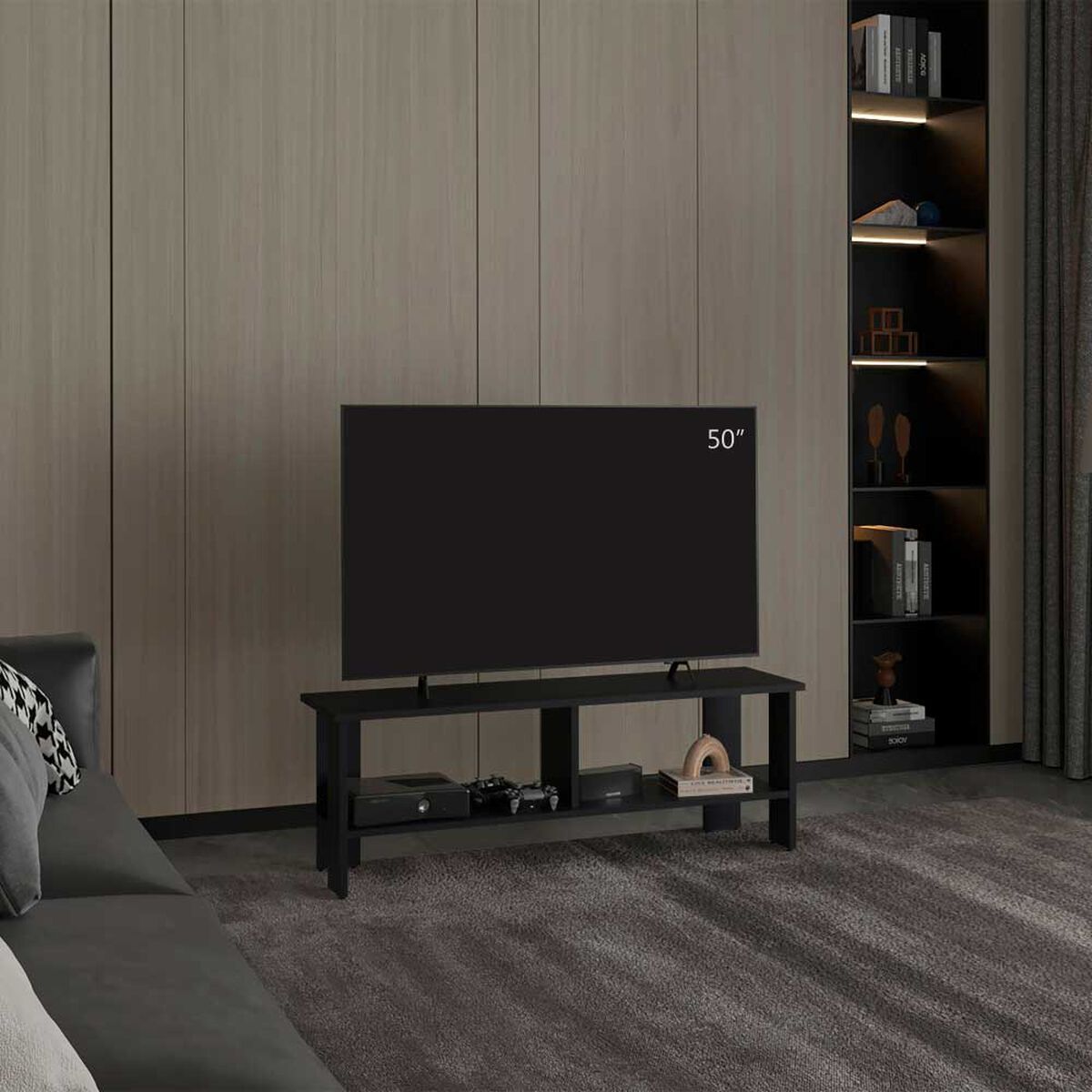 RACK TV 65" NAVIA 42,1X120,2X31 CM WENGUE