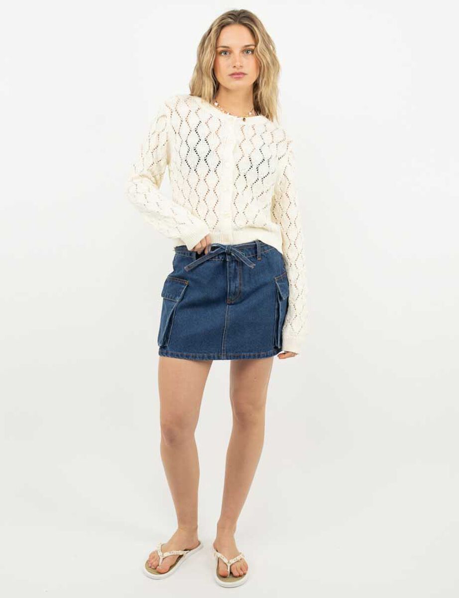 Sweater Crochet Mujer Icono