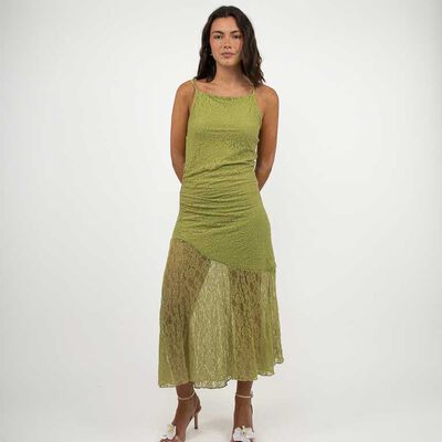 Vestido Maxi Sin Mangas Mujer Icono