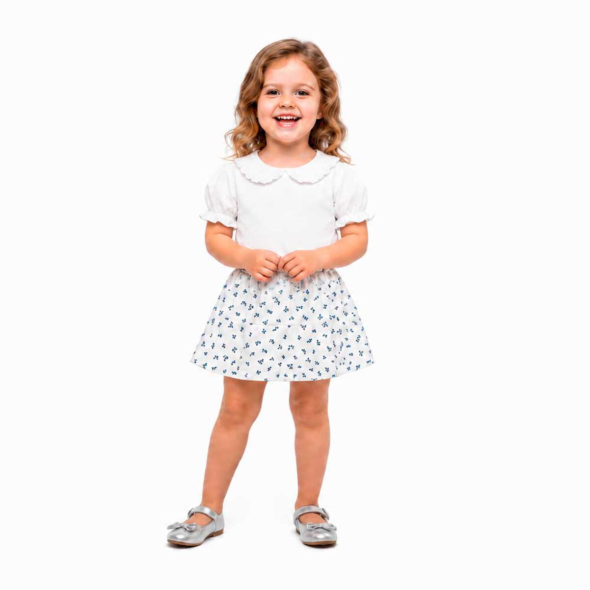 Falda con Pantaleta Ni&ntilde;a Chess Baby